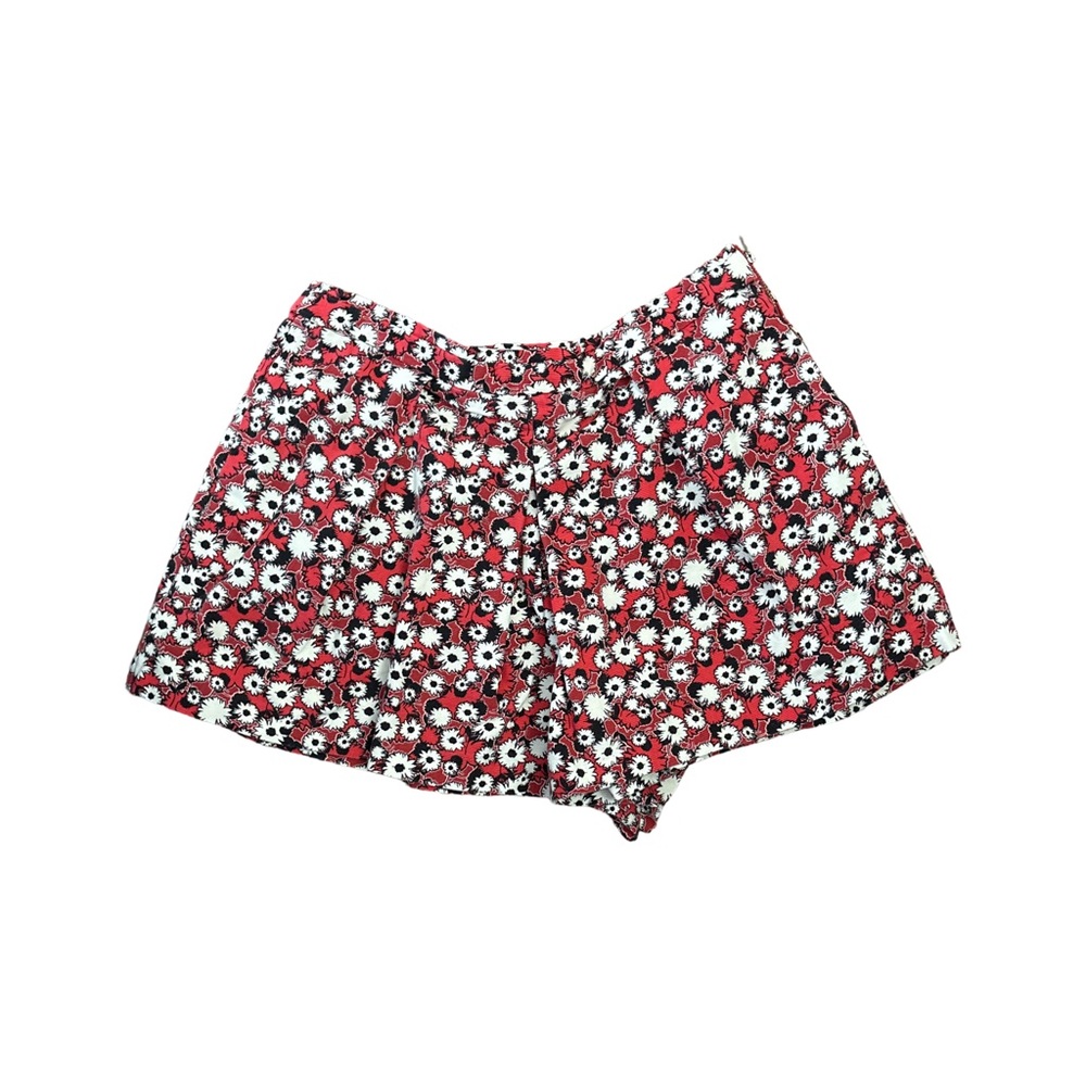 Zara Trafaluc Floral Red Women's Shorts - size M